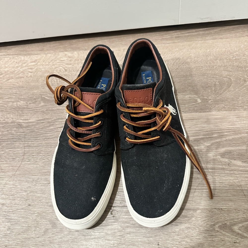 Polo by Ralph Lauren Men's Black Sneakers